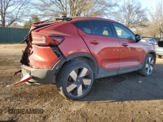 2023 Volvo C40 Recharge Pure Electric Ultimate with VIN YV4ED3GM8P2039130, listed as a Copart auction lot 42771135 with 20,768 mi miles and Salvage Title. Bid and sale history available at carsss.com. Image 3.