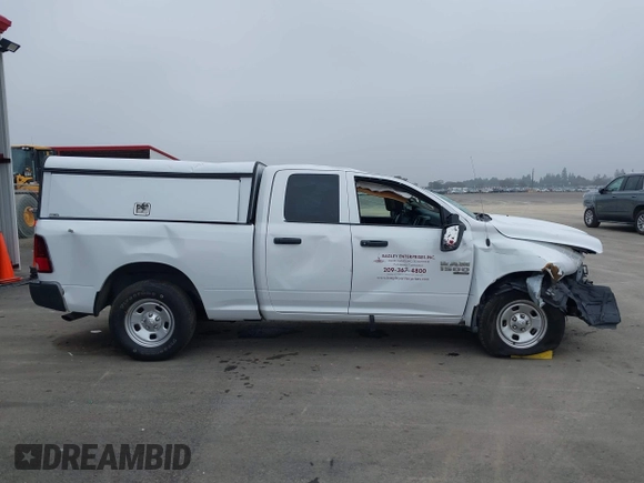2019 Ram 1500 Classic Tradesman with VIN 1C6RR6FG8KS733349, listed as a IAAI auction lot 41166779 with 78,458 mi miles. Bid and sale history available at carsss.com. Image 14.