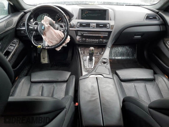 2014 BMW 6 Series 640i z VIN WBA6A0C50ED317255, wystawiony jako Copart lot #73492534 z przebiegiem 146 428 mil mil oraz Czysty tytuł • Clean title. Historia ofert i sprzedaży dostępna na DreamBid. Obrazek 8.