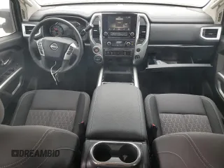 2024 Nissan Titan Pro-4X with VIN 1N6AA1ED3RN109827, listed as a Copart auction lot 42034245 with 4,076 mi miles and Salvage title. Bid and sale history available at DreamBid. Image 8.