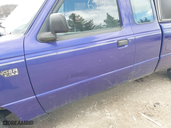 1997 Ford Ranger XL with VIN 1FTCR14A7VPA20353, listed as a IAAI auction lot 41986712 with 136,315 mi miles. Bid and sale history available at carsss.com. Image 6.
