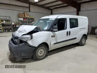 2019 Ram ProMaster City Cargo Tradesman with VIN ZFBHRFAB7K6N51170, listed as a Copart auction lot 49632345 with 137,373 mi miles and Salvage Title. Bid and sale history available at DreamBid. Image 1.