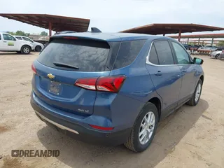 2024 Chevrolet Equinox LT with VIN 3GNAXUEG4RL344290, listed as a IAAI auction lot 42761923 with 29,056 mi miles and . Bid and sale history available at DreamBid. Image 4.