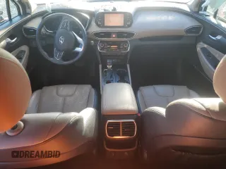 2020 Hyundai Santa Fe SEL with VIN 5NMS3CAA5LH275201, listed as a Copart auction lot 85453704 with 87,400 mi miles and Salvage Title. Bid and sale history available at carsss.com. Image 8.