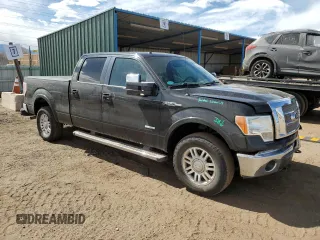 2012 Ford F-150 XL with VIN 1FTFW1ET5CFB35381, listed as a Copart auction lot 49146175 with 117,066 mi miles and Salvage Title. Bid and sale history available at carsss.com. Image 4.