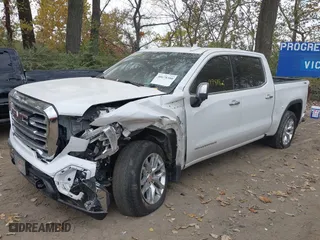 2019 GMC Sierra 1500 SLT with VIN 3GTU9DED3KG201853, listed as a IAAI auction lot 40678380 with 99,818 mi miles. Bid and sale history available at carsss.com. Image 18.