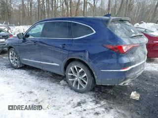 2022 Acura MDX Technology with VIN 5J8YE1H4XNL001553, listed as a IAAI auction lot 41617877 with 41,244 mi miles and . Bid and sale history available at DreamBid. Image 3.