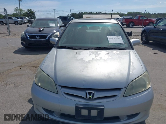 2004 Honda Civic EX with VIN 2HGES26754H527762, listed as a IAAI auction lot 42080420 with 195,060 mi miles and . Bid and sale history available at DreamBid. Image 6.