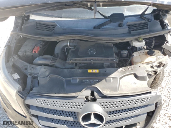 2018 Mercedes-Benz Metris Passenger Van with VIN WD4PG2EE7J3434402, listed as a Copart auction lot 71307944 with 0 mi miles and Salvage Title. Bid and sale history available at carsss.com. Image 12.