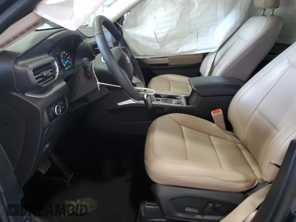 2023 Ford Explorer XLT with VIN 1FMSK8DH4PGC36021, listed as a Copart auction lot 58583865 with 30,308 mi miles and Salvage title. Bid and sale history available at DreamBid. Image 7.