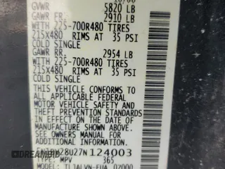 2007 Nissan Quest SL z VIN 5N1BV28U27N124003, wystawiony jako Copart lot #57876915 z przebiegiem 141 409 mil mil oraz Szkoda całkowita • Salvage title. Historia ofert i sprzedaży dostępna na DreamBid. Obrazek 13.