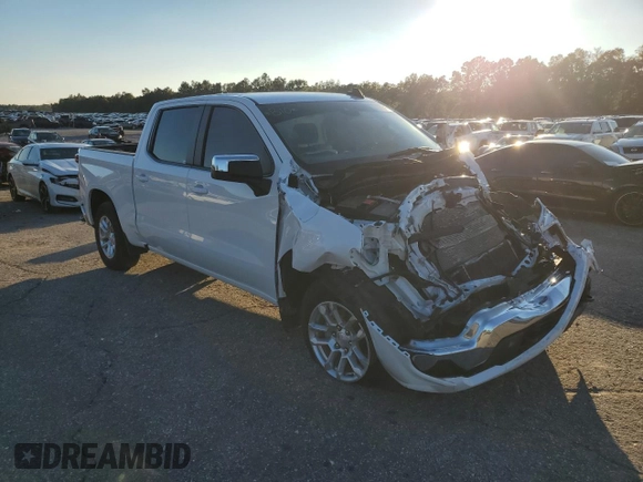 2024 Chevrolet Silverado 1500 LT with VIN 1GCUDDE83RZ159308, listed as a Copart auction lot 87973615 with 0 mi miles and Salvage Title. Bid and sale history available at carsss.com. Image 4.