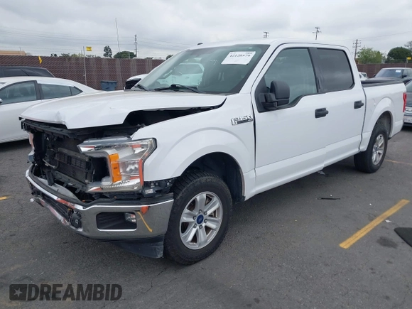 2018 Ford F-150 XL with VIN 1FTEW1CB4JKC87131, listed as a IAAI auction lot 42120579 with 93,143 mi miles. Bid and sale history available at carsss.com. Image 2.