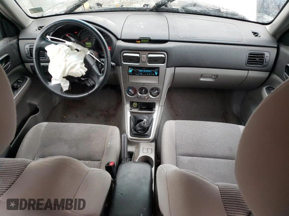 2007 Subaru Forester X with VIN JF1SG63667G733779, listed as a Copart auction lot 87199064 with 166,550 mi miles and Salvage Title. Bid and sale history available at carsss.com. Image 8.