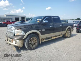 2014 Ram 1500 Longhorn Limited with VIN 1C6RR7WT6ES320871, listed as a Copart auction lot 64466425 with Not provided miles and Salvage title. Bid and sale history available at DreamBid. Image 1.