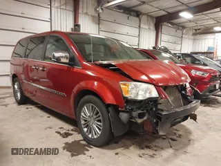 2014 Chrysler Town & Country Touring-L with VIN 2C4RC1CG9ER277398, listed as a IAAI auction lot 41367690 with 231,758 mi miles. Bid and sale history available at carsss.com. Image 1.
