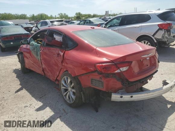 2016 Chrysler 200 S z VIN 1C3CCCBG8GN110540, wystawiony jako Copart lot #54164585 z przebiegiem Nie podano mil oraz Szkoda całkowita • Salvage title. Historia ofert i sprzedaży dostępna na DreamBid. Obrazek 2.