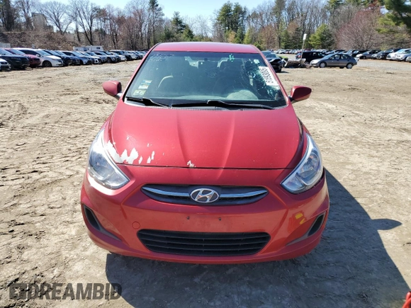 2017 Hyundai Accent SE with VIN KMHCT4AE5HU362198, listed as a Copart auction lot 51893095 with 144,749 mi miles and Salvage Title. Bid and sale history available at carsss.com. Image 5.