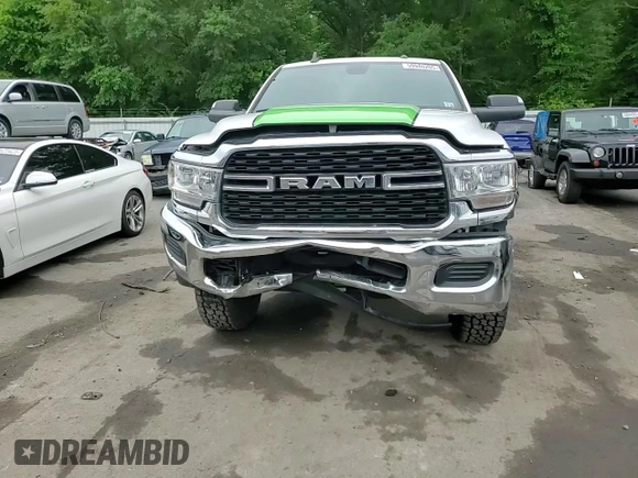 2022 Ram 2500 Big Horn with VIN 3C6UR5DJ0NG182445, listed as a Copart auction lot 59940205 with 91,080 mi miles and Salvage title. Bid and sale history available at DreamBid. Image 13.