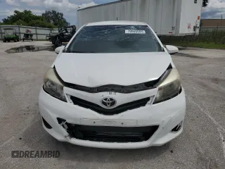 2014 Toyota Yaris L with VIN VNKJTUD37EA008192, listed as a Copart auction lot 70955594 with 129,486 mi miles and Salvage Title. Bid and sale history available at carsss.com. Image 5.