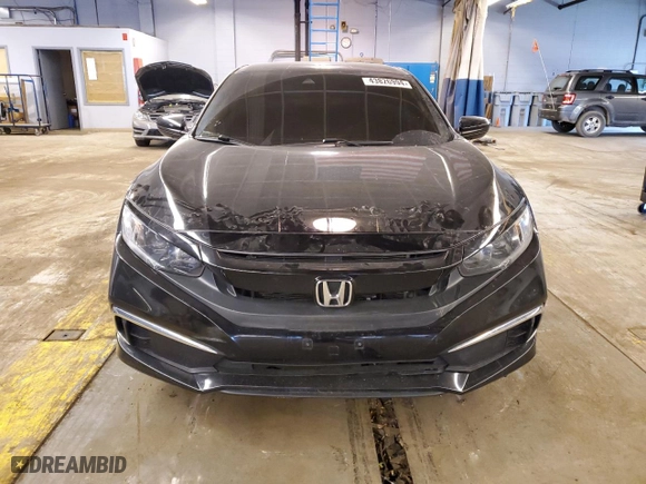 2019 Honda Civic Sedan LX with VIN 19XFC2F66KE021955, listed as a Copart auction lot 43826994 with 0 mi miles and Salvage Title. Bid and sale history available at carsss.com. Image 5.