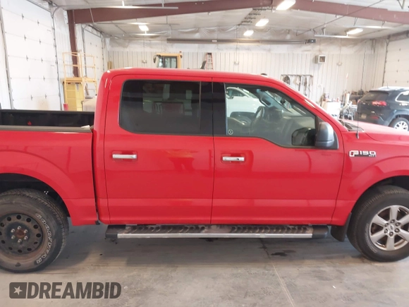 2018 Ford F-150 XL with VIN 1FTEW1E55JFA81946, listed as a IAAI auction lot 42128253 with 129,975 mi miles. Bid and sale history available at carsss.com. Image 13.