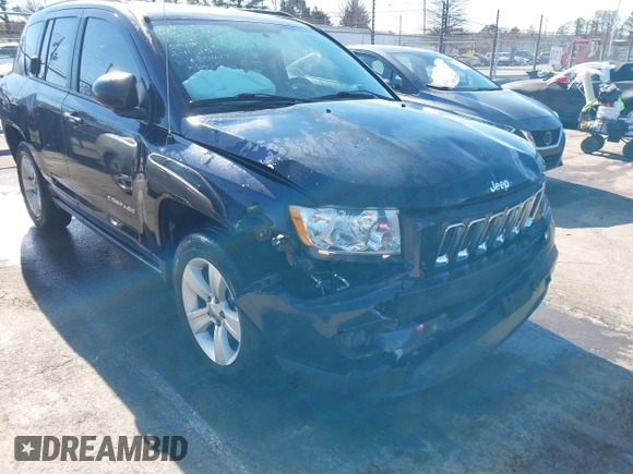 2011 Jeep Compass with VIN 1J4NF1FB6BD180447, listed as a IAAI auction lot 41575014 with 130,694 mi miles. Bid and sale history available at carsss.com. Image 6.