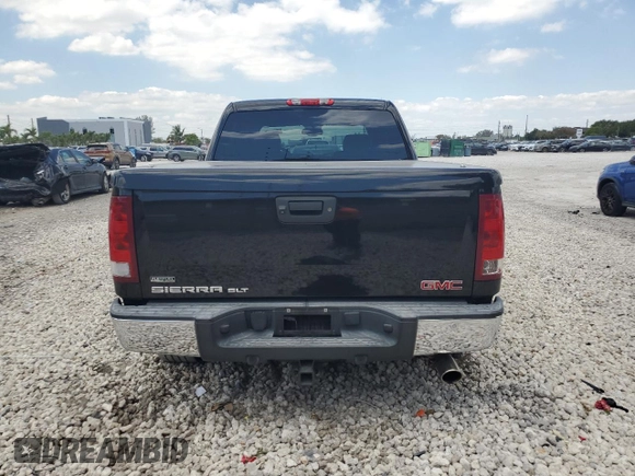 2011 GMC Sierra 1500 with VIN 3GTP1WE25BG110291, listed as a Copart auction lot 53107945 with 185,385 mi miles and Salvage Title. Bid and sale history available at DreamBid. Image 6.