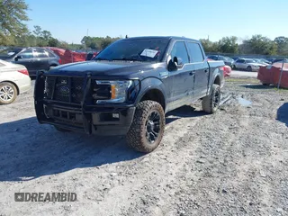 2019 Ford F-150 XL with VIN 1FTEW1E42KFC84494, listed as a IAAI auction lot 41648646 with 94,610 mi miles. Bid and sale history available at carsss.com. Image 18.