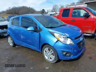 2014 Chevrolet Spark LT with VIN KL8CD6S93EC567351, listed as a IAAI auction lot 41641798 with 152,963 mi miles. Bid and sale history available at carsss.com. Image 1.