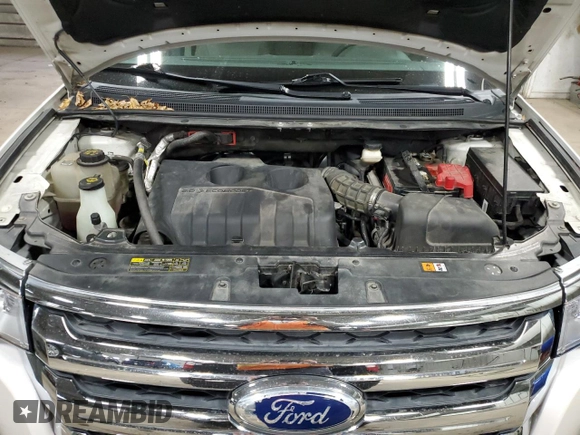 2013 Ford Edge SEL with VIN 2FMDK3J96DBB26373, listed as a Copart auction lot 53046955 with 169,715 mi miles and Clean Title. Bid and sale history available at carsss.com. Image 12.