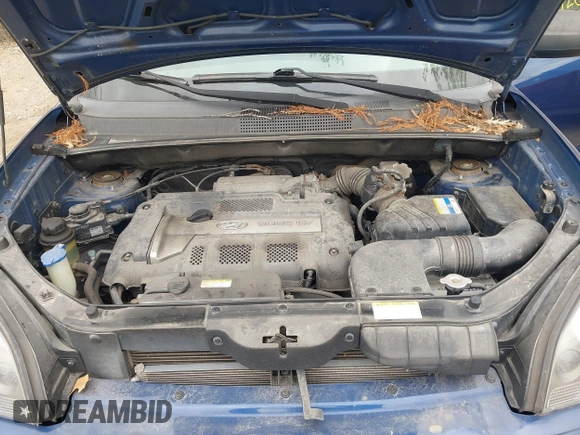 2007 Hyundai Tucson GLS with VIN KM8JM12B37U504070, listed as a IAAI auction lot 42037713 with 118,102 mi miles. Bid and sale history available at carsss.com. Image 10.