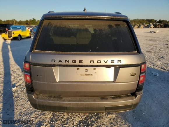 2020 Land Rover Range Rover with VIN SALGS5SEXLA569475, listed as a Copart auction lot 82700814 with 73,738 mi miles and Salvage Title. Bid and sale history available at carsss.com. Image 6.