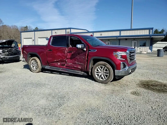 2019 GMC Sierra 1500 SLT with VIN 3GTU9DED2KG265625, listed as a Copart auction lot 45293105 with 112,137 mi miles and Salvage Title. Bid and sale history available at carsss.com. Image 11.