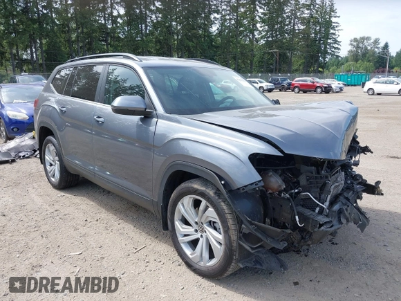 2023 Volkswagen Atlas SE с VIN 1V2HR2CA9PC509908, выставлен на аукционе IAAI как лот 42491459 с пробегом 36 812 миль миль и . История ставок и продаж доступна на DreamBid. Изображение 1.
