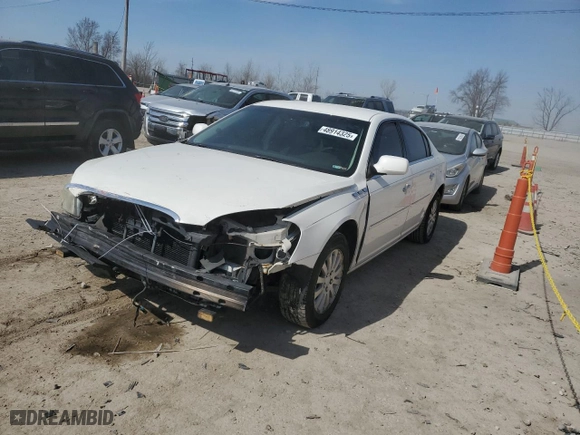2008 Buick Lucerne CX with VIN 1G4HP57298U124254, listed as a Copart auction lot 48914325 with 179,001 mi miles and Salvage Title. Bid and sale history available at carsss.com. Image 1.