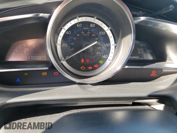 2016 Scion iA with VIN 3MYDLBZVXGY136916, listed as a Copart auction lot 50536075 with 117,008 mi miles and Salvage Title. Bid and sale history available at carsss.com. Image 9.