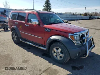 2007 Dodge Nitro SXT with VIN 1D8GU28K37W589333, listed as a Copart auction lot 50489415 with 210,797 mi miles and Salvage Title. Bid and sale history available at DreamBid. Image 4.