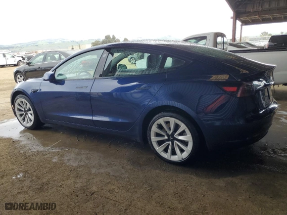 2023 Tesla Model 3 with VIN 5YJ3E1EA3PF450467, listed as a Copart auction lot 46667865 with 125,069 mi miles and Clean Title. Bid and sale history available at carsss.com. Image 2.