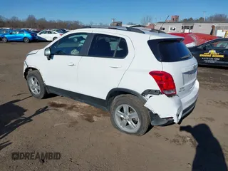 2022 Chevrolet Trax LT with VIN KL7CJPSM1NB548083, listed as a IAAI auction lot 41453666 with 78,721 mi miles. Bid and sale history available at carsss.com. Image 3.