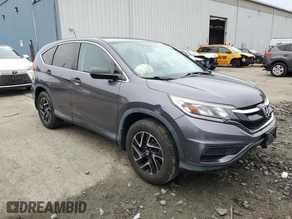 2016 Honda CR-V SE with VIN 2HKRM4H45GH660283, listed as a Copart auction lot 53338265 with 71,106 mi miles and Salvage Title. Bid and sale history available at carsss.com. Image 4.