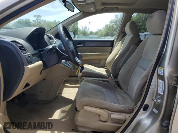 2009 Honda CR-V EX with VIN 3CZRE38599G702945, listed as a Copart auction lot 53879625 with 131,159 mi miles and Non Repairable. Bid and sale history available at carsss.com. Image 7.