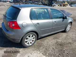 2007 Volkswagen Rabbit with VIN WVWDS71K37W254071, listed as a IAAI auction lot 41855019 with 106,199 mi miles. Bid and sale history available at carsss.com. Image 4.