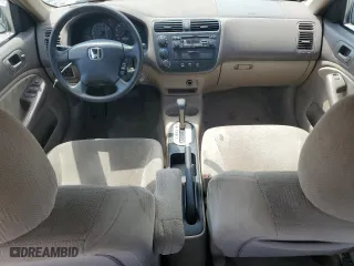 2001 Honda Civic EX with VIN 2HGES26741H562627, listed as a Copart auction lot 66647894 with 179,262 mi miles and Clean Title. Bid and sale history available at carsss.com. Image 8.