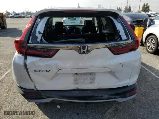 2020 Honda CR-V EX with VIN 7FARW1H54LE027952, listed as a Copart auction lot 45634315 with 79,943 mi miles and Salvage Title. Bid and sale history available at carsss.com. Image 6.