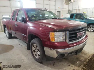 2007 GMC Sierra 1500 SLE1 with VIN 1GTEK19017Z605837, listed as a Copart auction lot 45837761 with 208,928 mi miles and Non Repairable. Bid and sale history available at carsss.com. Image 1.