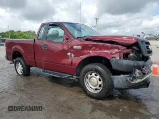 2006 Ford F-150 XL with VIN 1FTRF12276NB28418, listed as a Copart auction lot 58715645 with 161,447 mi miles and Salvage title. Bid and sale history available at DreamBid. Image 4.