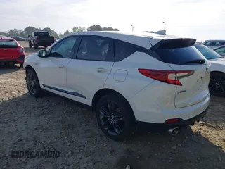 2022 Acura RDX w/A-Spec Package with VIN 5J8TC1H61NL001314, listed as a IAAI auction lot 42080437 with 34,464 mi miles and . Bid and sale history available at DreamBid. Image 3.