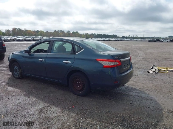 2015 Nissan Sentra S with VIN 3N1AB7AP9FY266184, listed as a IAAI auction lot 41752181 with 119,737 mi miles. Bid and sale history available at carsss.com. Image 3.
