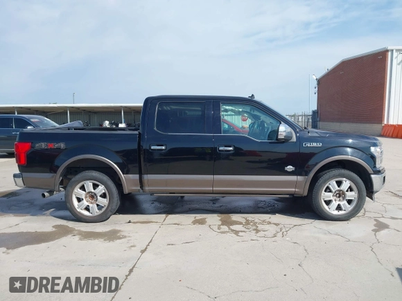 2018 Ford F-150 XL with VIN 1FTEW1E57JFC94834, listed as a IAAI auction lot 42179236 with 76,665 mi miles and . Bid and sale history available at DreamBid. Image 13.